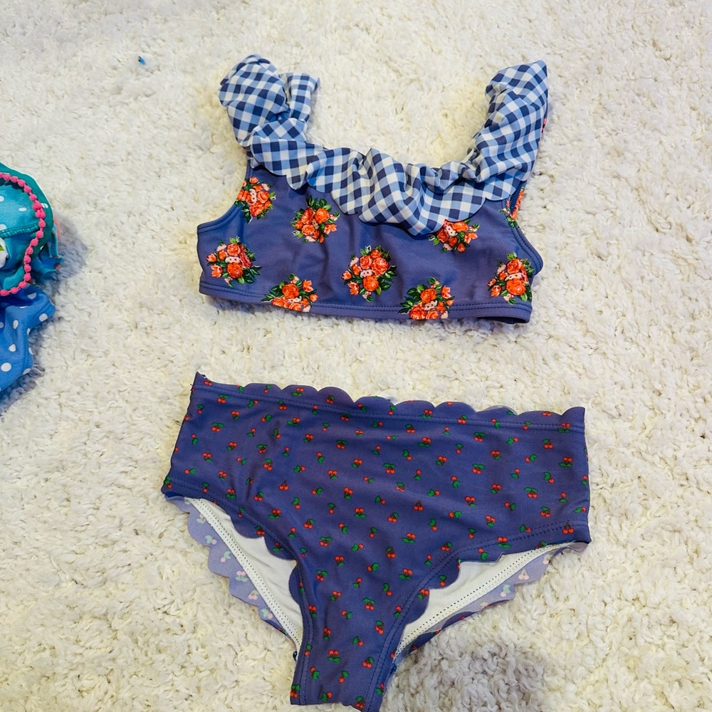 Matilda Jane Blue Kids Swim Bikini